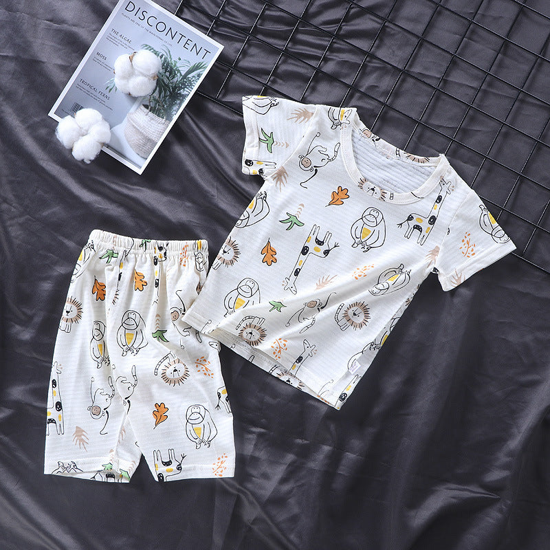 Children's Boy/Girl Summer Pajamas, Baby, Toddler, Big Girl