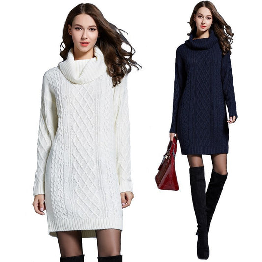 Women's Long Sweater Dress