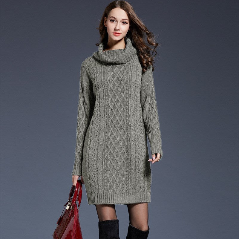 Women's Long Sweater Dress