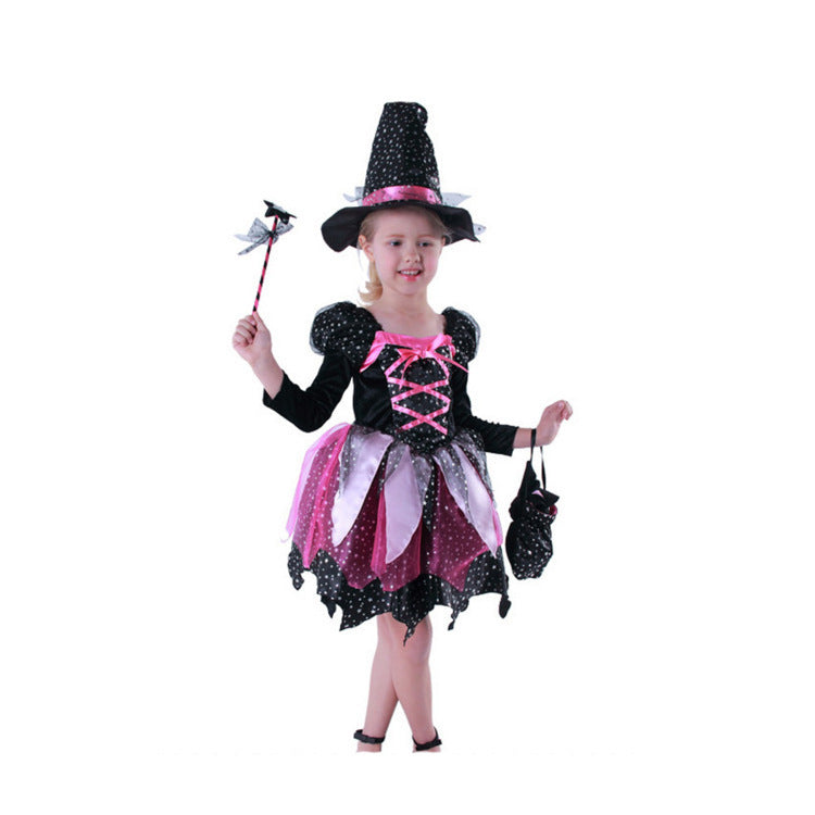 Girls' Halloween Witch Costume