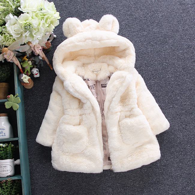 Girl's Fur Coat