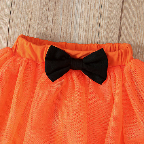 Baby Girls' Halloween Onesie & Mesh Skirt 2pc Set