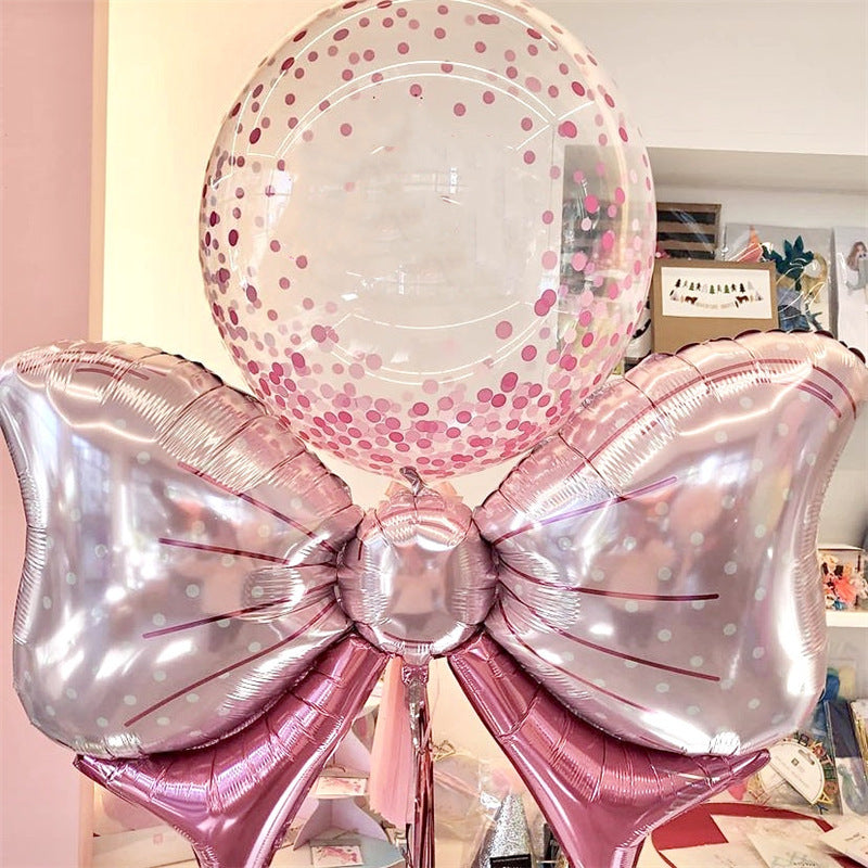 Bowknot Aluminum Film Balloon