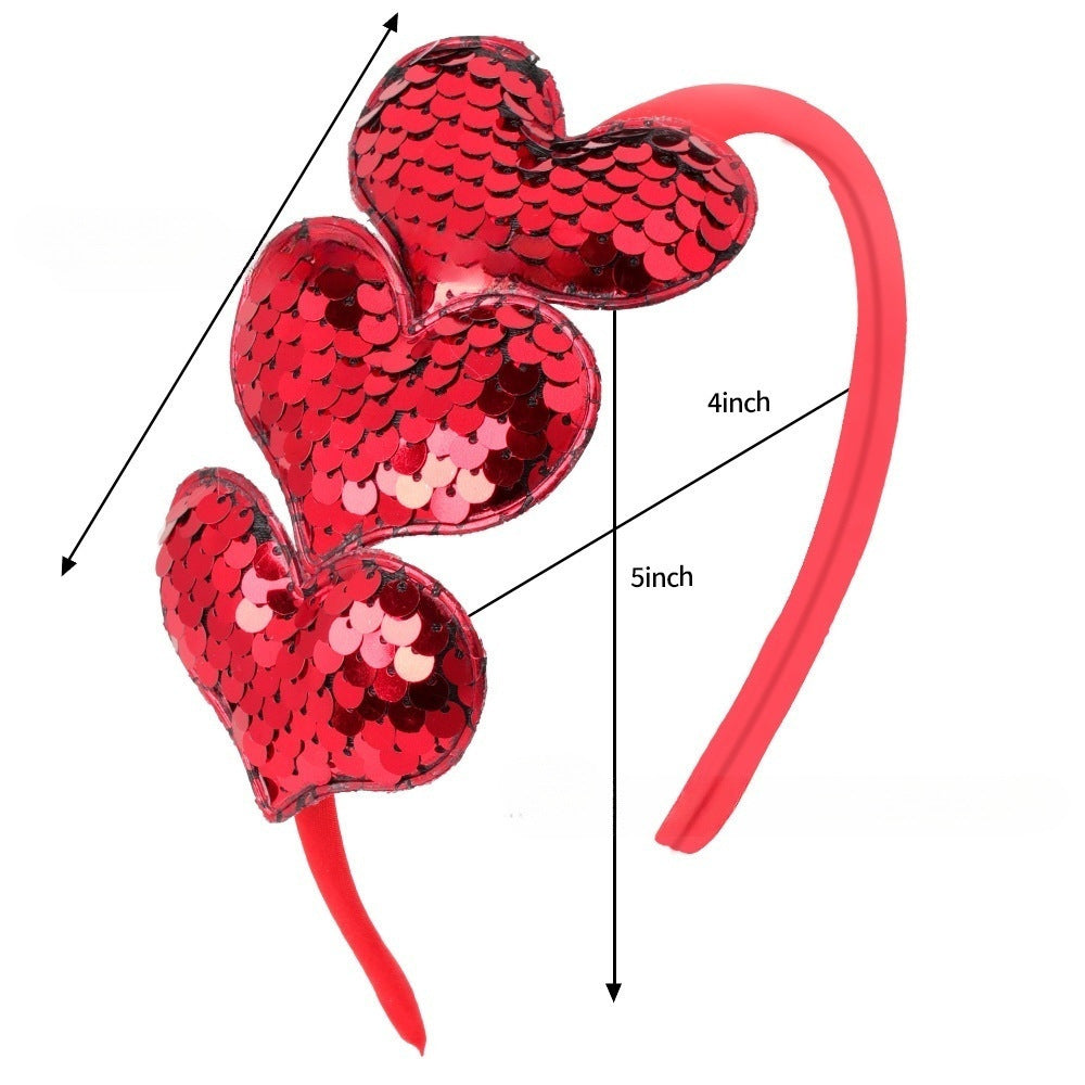 Valentine's Day Heart Children's Headband