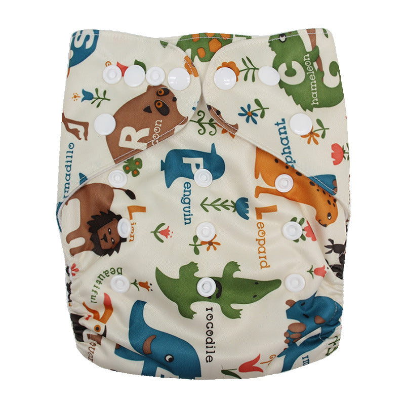 Washable Cloth Diapers Baby Waterproof Adjustablebreathable