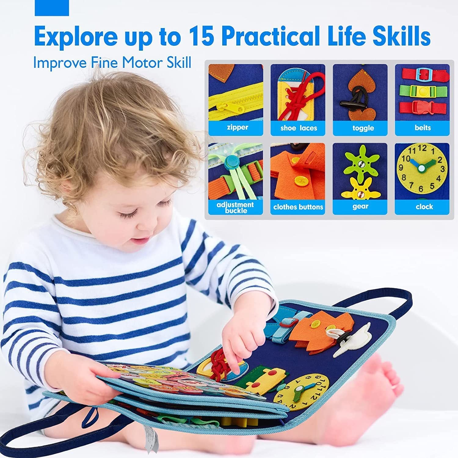 Toddler Felt Busy Board