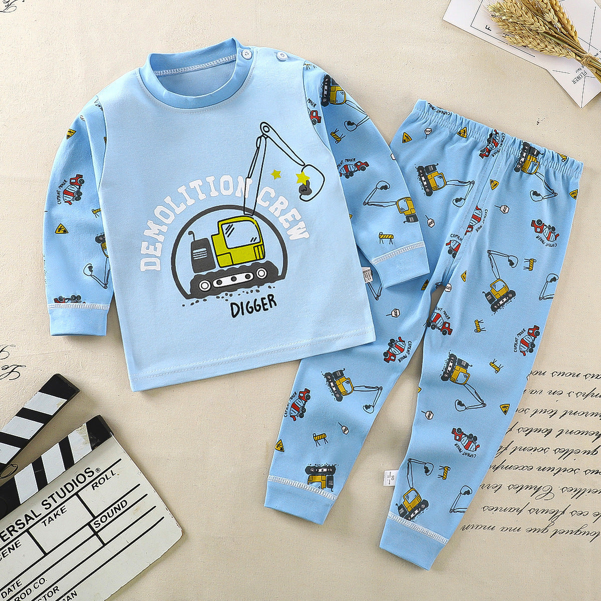 Children's Pure Cotton Pajamas