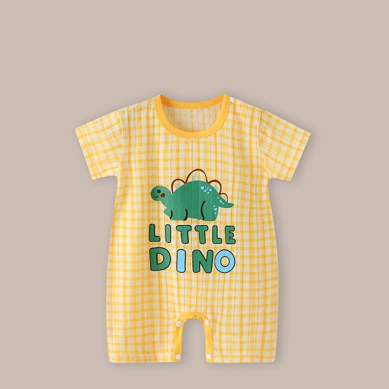 Baby Thin Short Sleeve Newborn Baby Child Jumpsuits Rompers