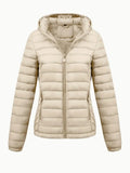 Women's Lightweight Hooded Winter Jacket