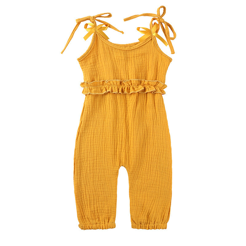 Baby Small Sling Summer Jumpsuit