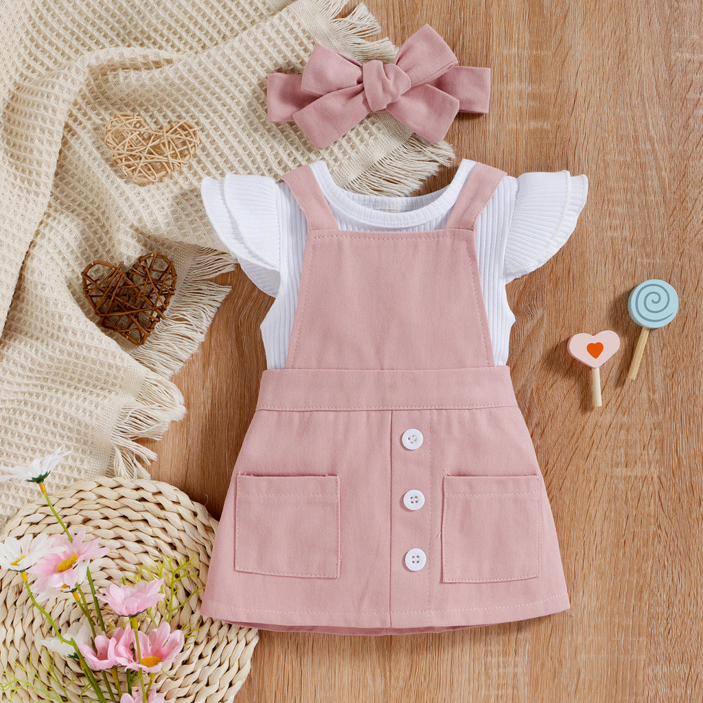 Baby/Toddler Girl 3pc Summer Outfits