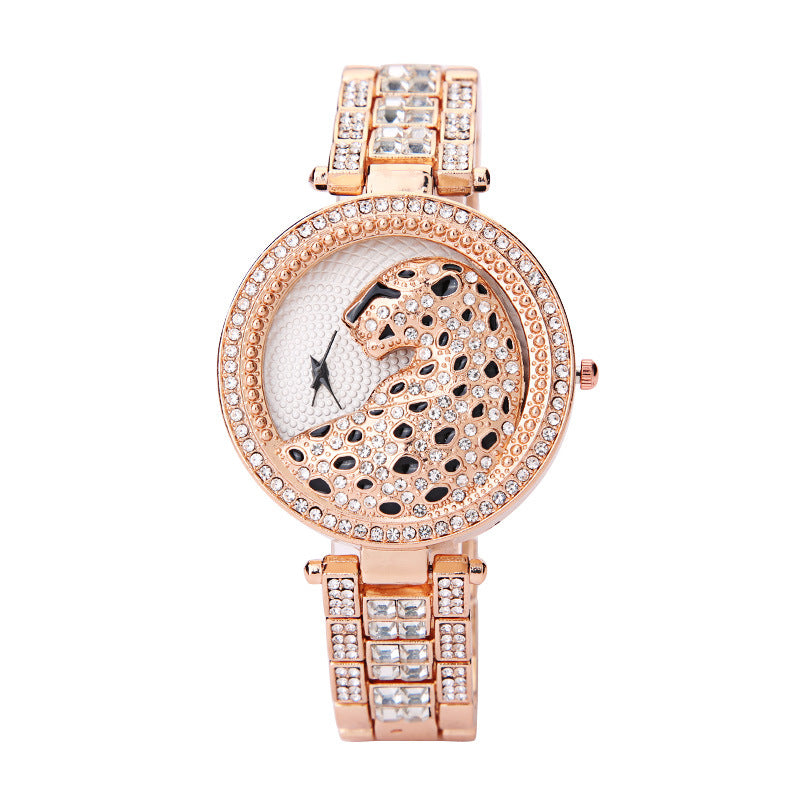 Women's Leopard-print Watch, Gift For Mom