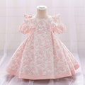 Baby/Girls' Fashion Bowknot Embroidered Dress