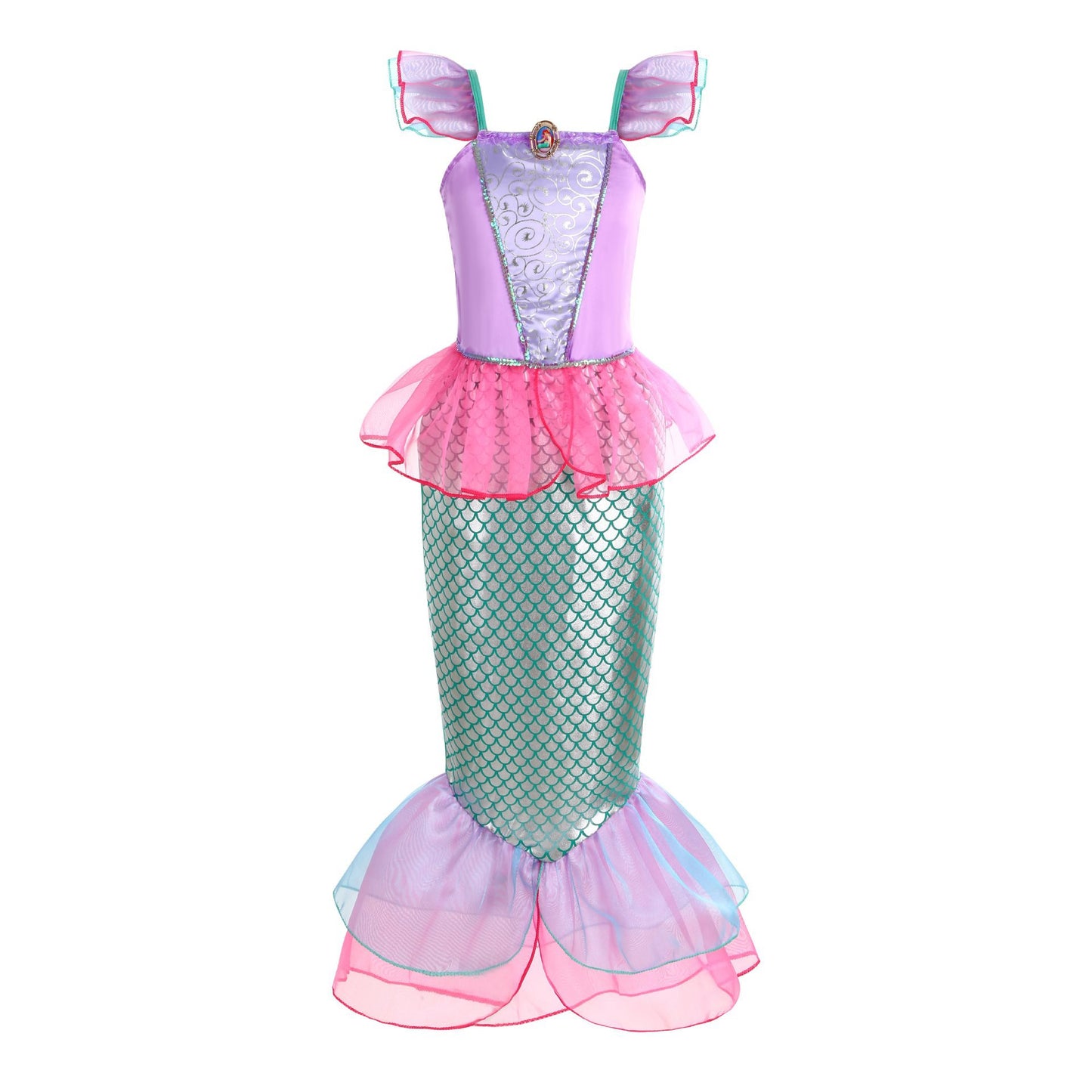 European And American Style Children's Mermaid Princess Dress Cosplay