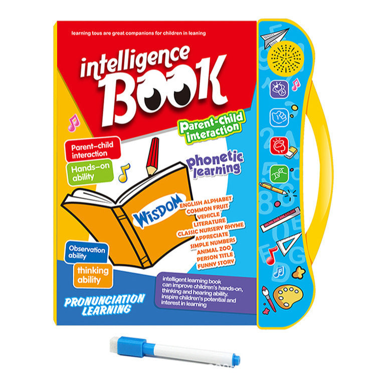 Children's Enlightenment English Point & Read Intelligence Book