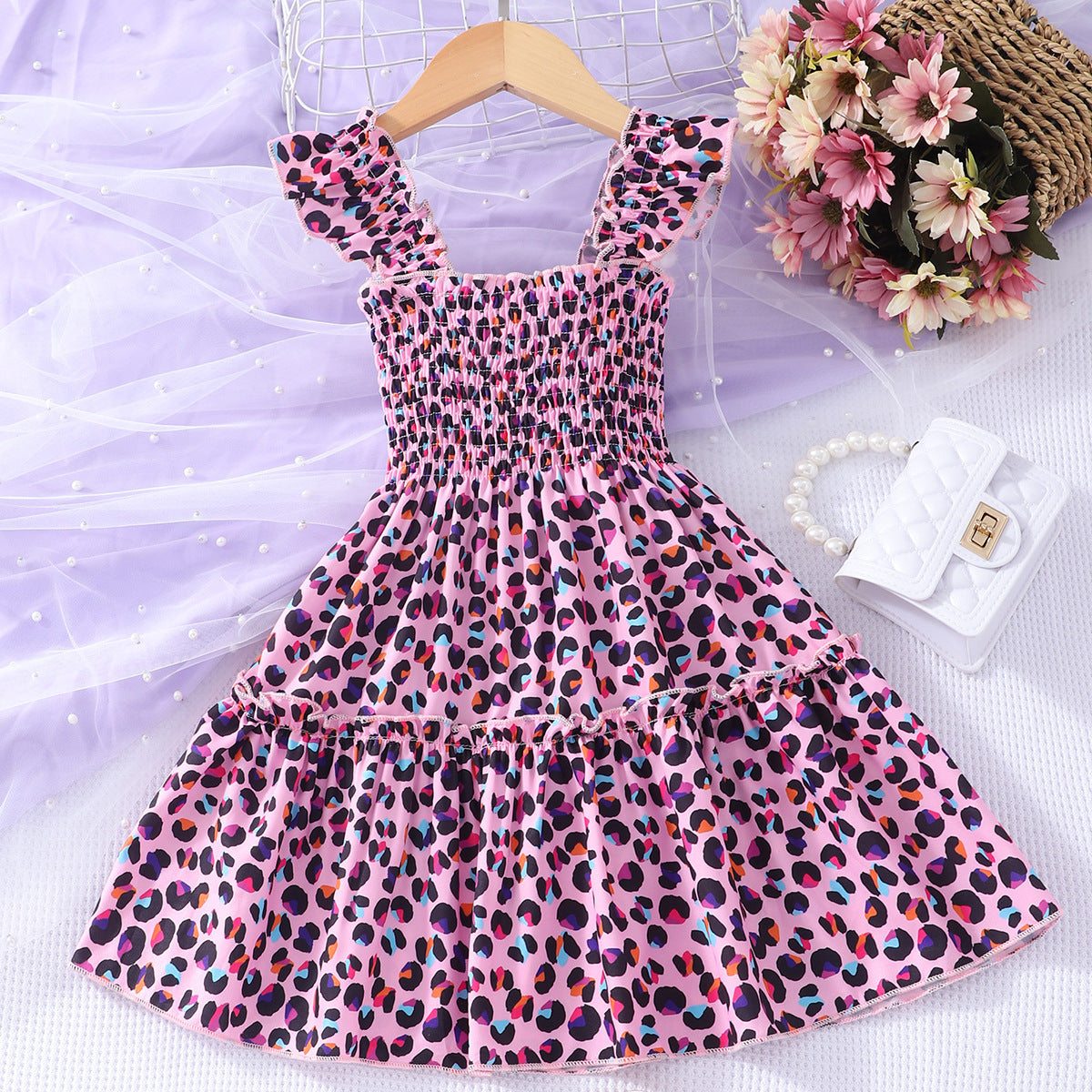 Girl's Sleeveless Printed Summer Dress, Multiple Styles To Choose From