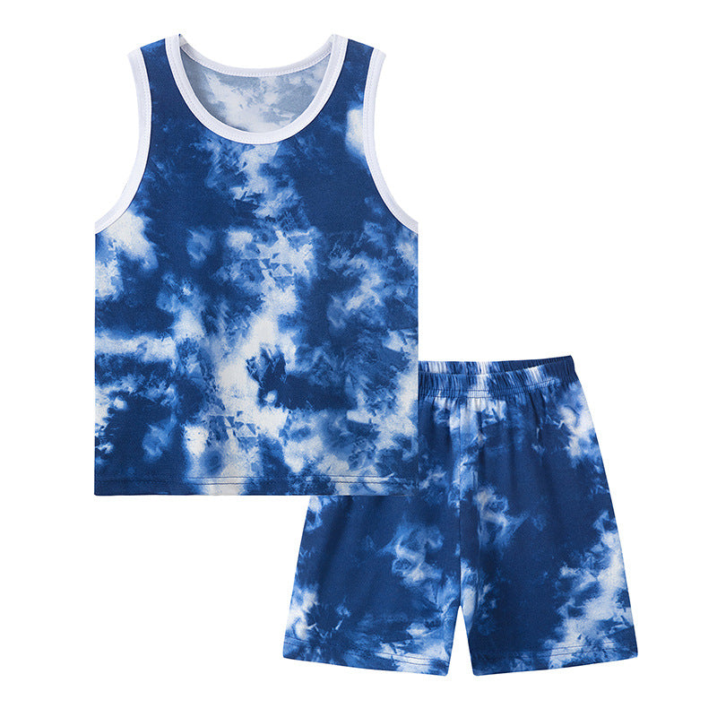 Boy's Printed Basketball 2pc Set