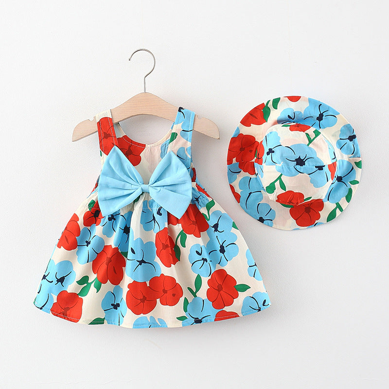 Girls Children's Princess Dress With Hat Included
