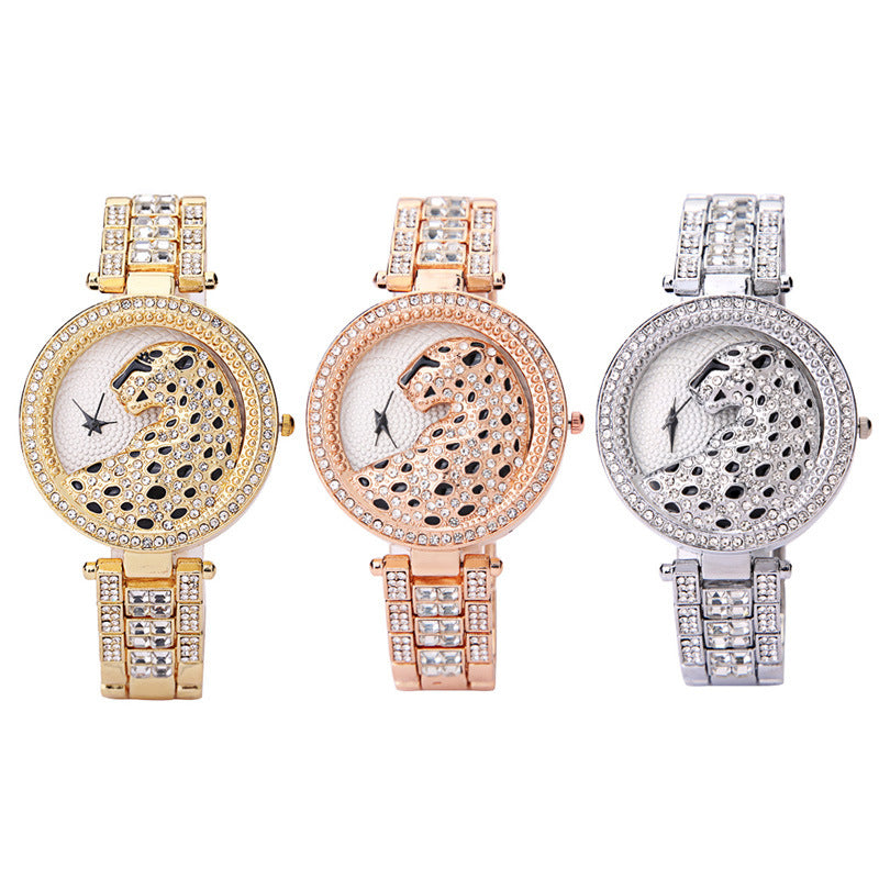 Women's Leopard-print Watch, Gift For Mom