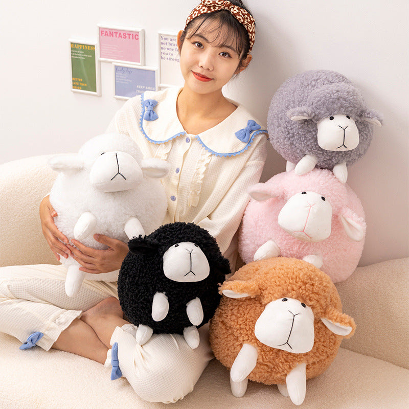 Round Spherical Lamb Doll Plush Toys