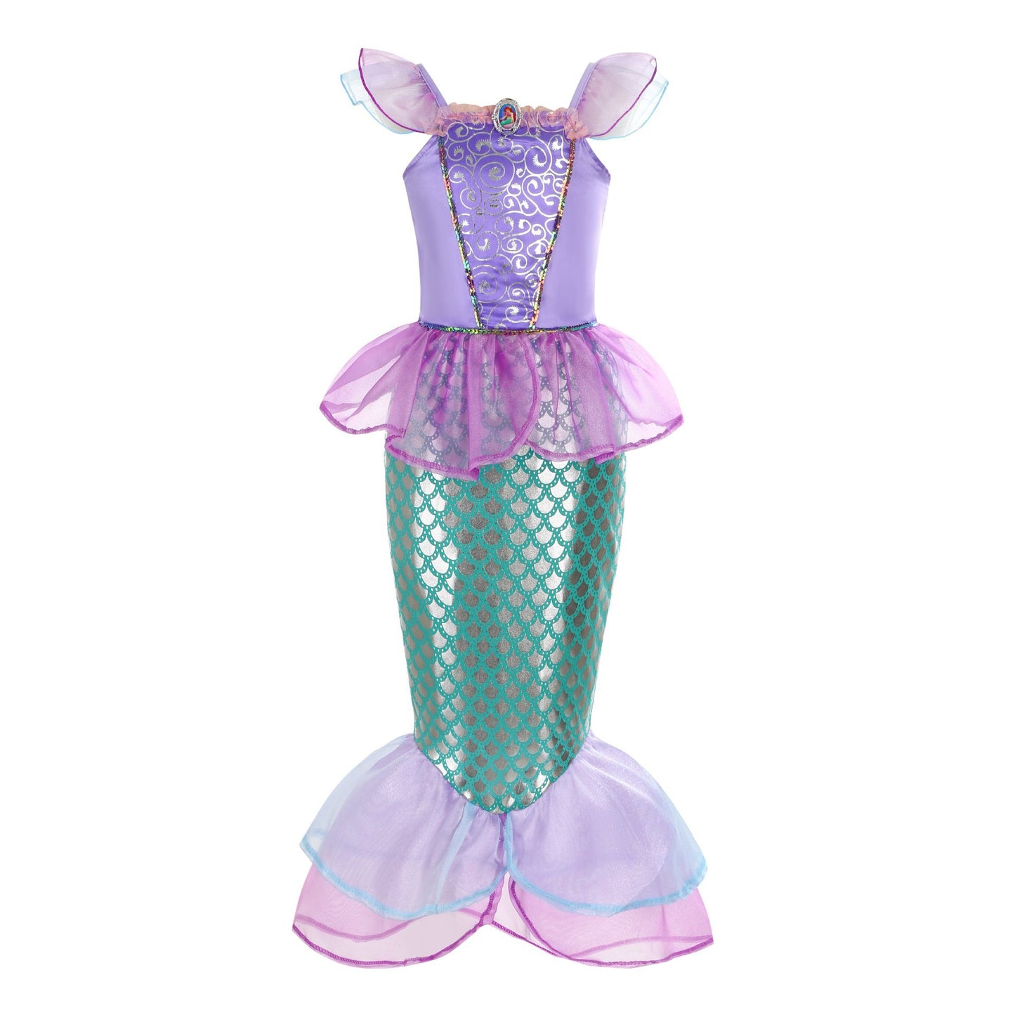 European And American Style Children's Mermaid Princess Dress Cosplay