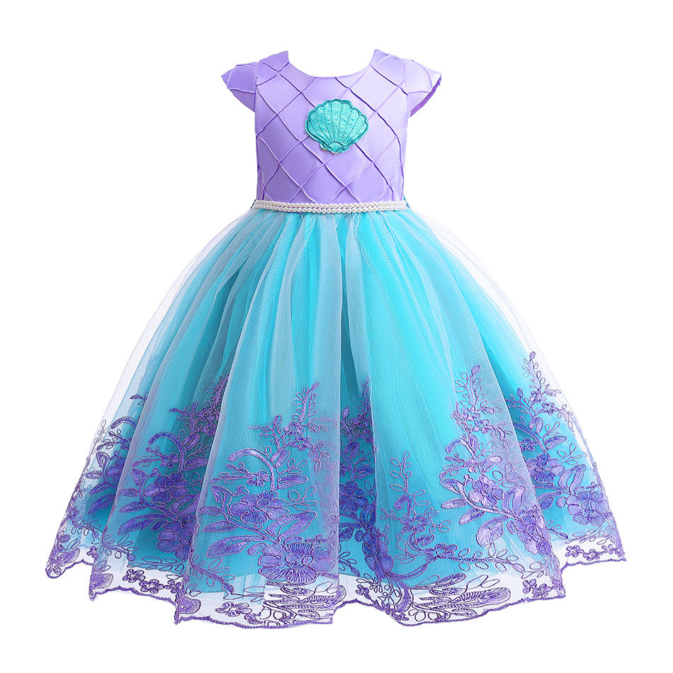 European And American Style Children's Mermaid Princess Dress Cosplay