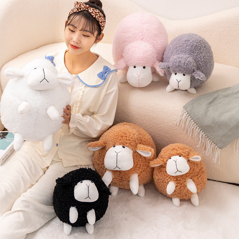 Round Spherical Lamb Doll Plush Toys