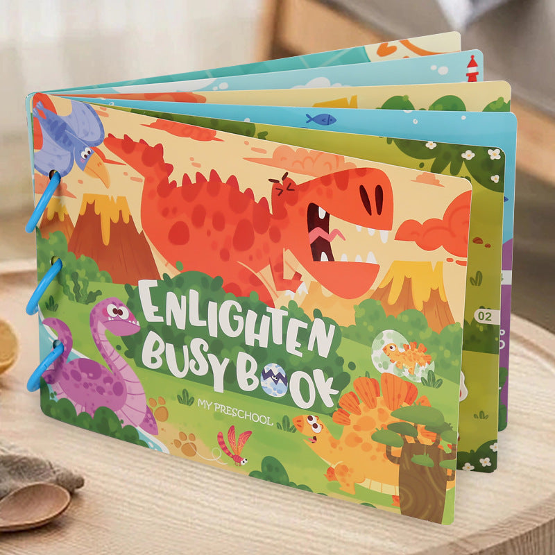 Early Education Velcro Paper Enlightenment Book