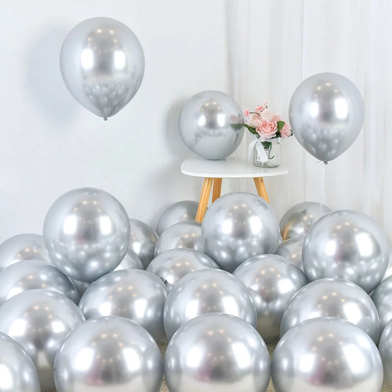 126pcs Rocket Astronaut Outer Space Theme Navy Blue Metallic Sliver Latex Balloon Garland Arch Boys Birthday Party Decoration