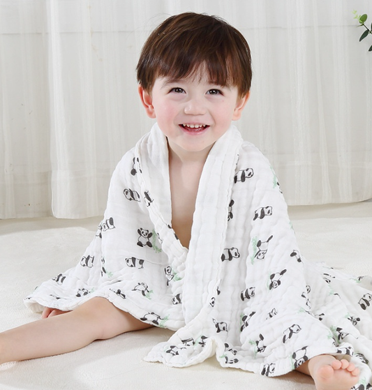 Baby/Toddler Printed Pure Cotton Gauze Blanket