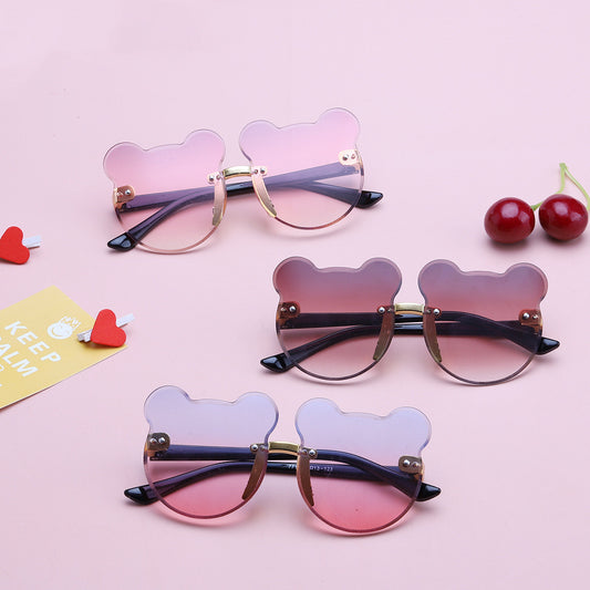 Cat's Ear Kids Sunglasses Frameless Shape