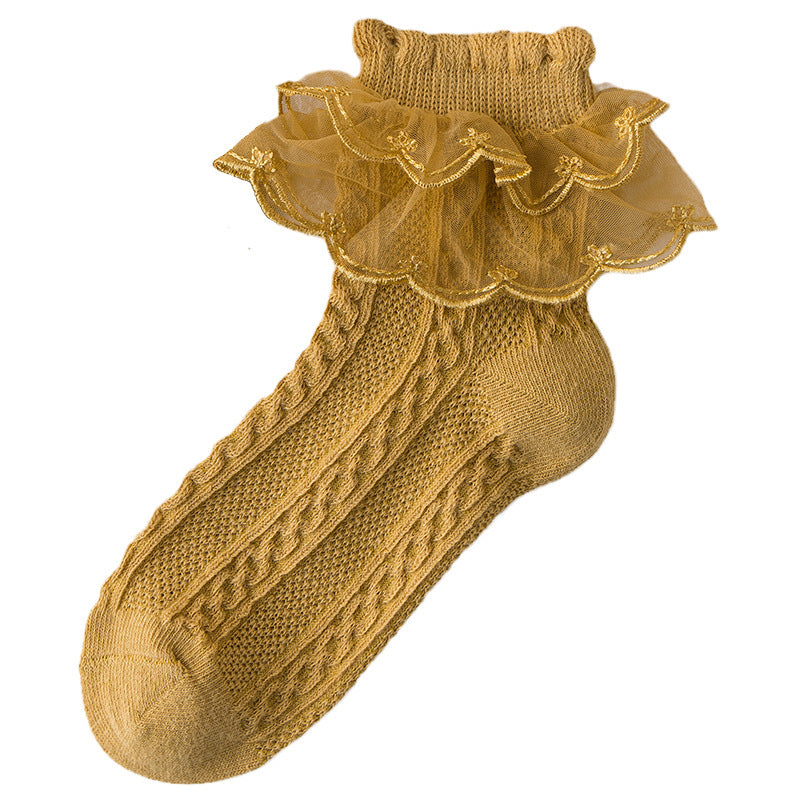 Lolita Style Girls' Lace Socks