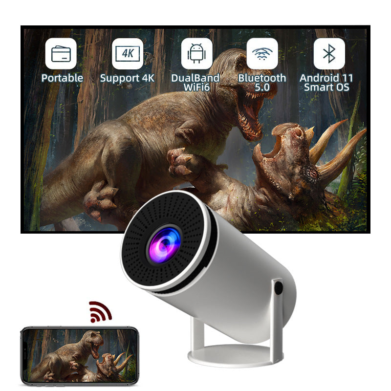 Hy300 Smart AnzhuoHD Projection Screen Home Projector For playroom