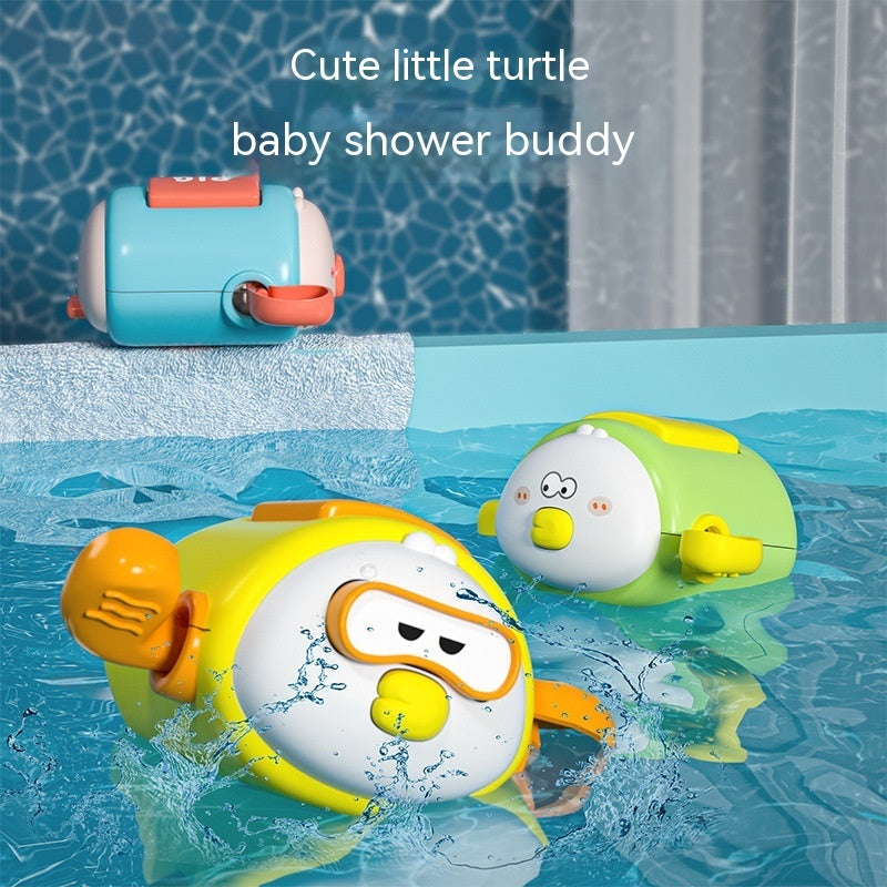 Cartoon Clockwork Bath Water Toys