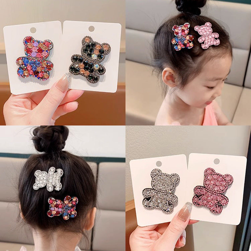 Sweet Bear Hair Clip, Girls' Hair Jewelry