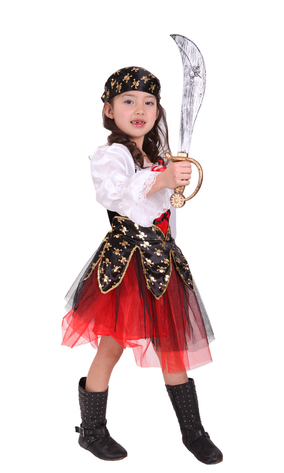 Girls' Halloween Pirate Costume