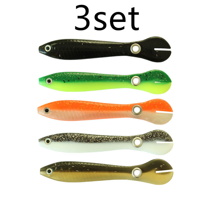 A Mock Lure Can Bounce With Slip Mechanism Artificial Swimming Soft Fishing Bait For Bass Trout Pike - Gift For Dad