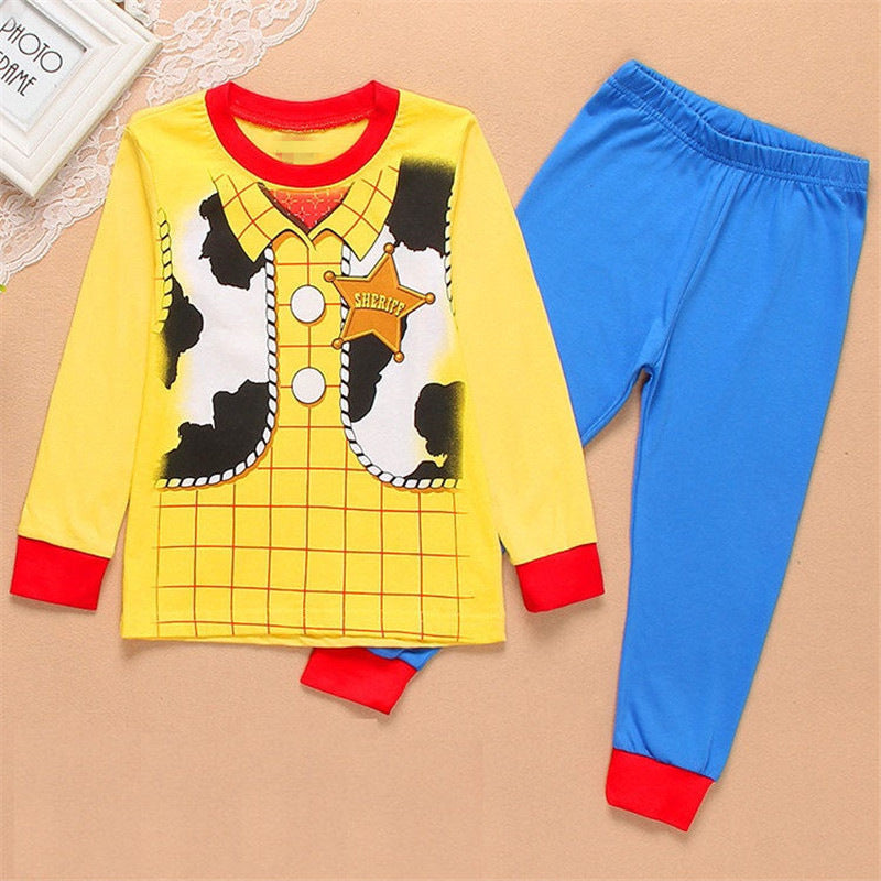 Children's Baby Toddler Outfits, Boy's Cartoon Suits, Sleepwear & Play