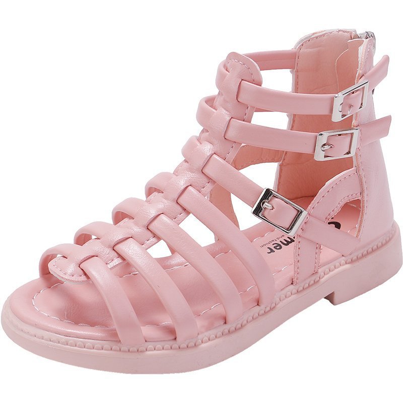 Roman Shoes Soft Bottom Non-slip Girls' Sandals