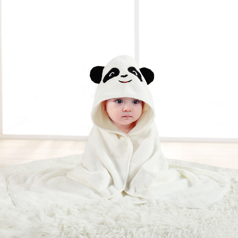 Baby Animal Swaddling Hooded Blanket