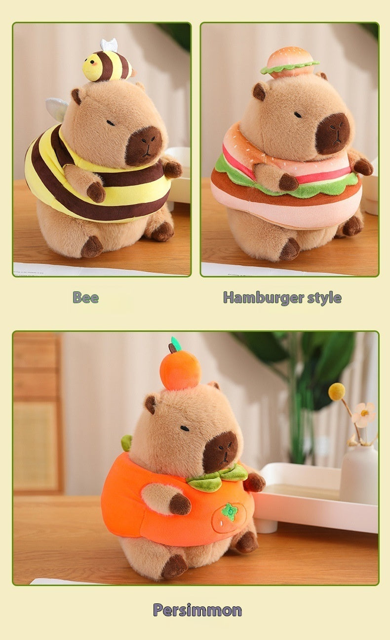 Capabala Doll Transformation Capybara Plush Toy