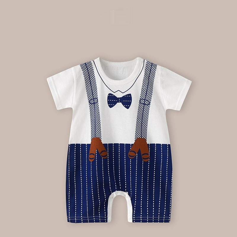 Baby Thin Short Sleeve Newborn Baby Child Jumpsuits Rompers