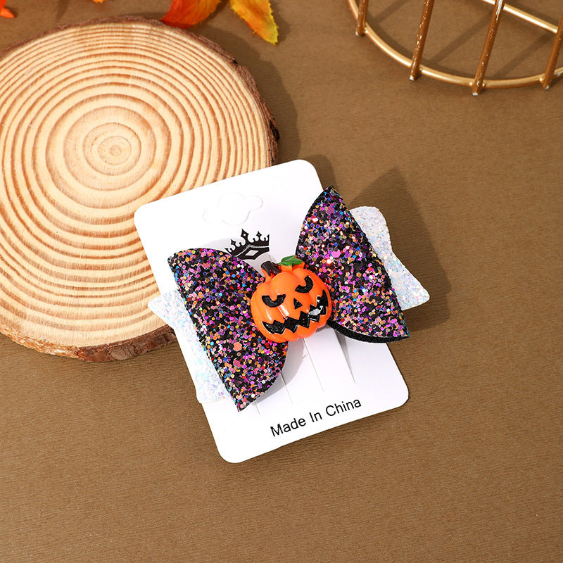 Halloween Barrettes Ghost Festival Party Festival Accessories