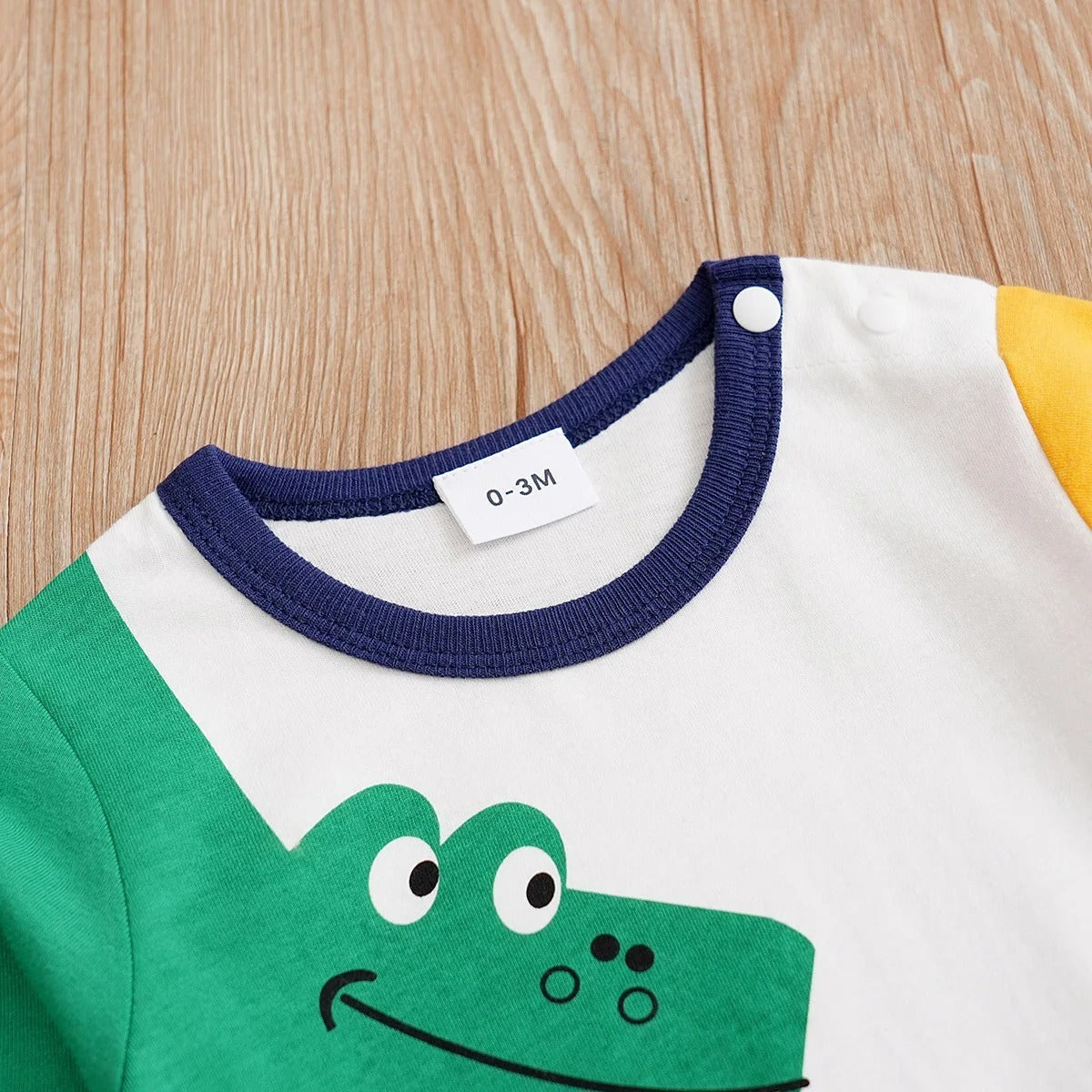 Long Sleeve Dinosaur Baby Boy Outfit, Baby/Toddler Pullover Romper