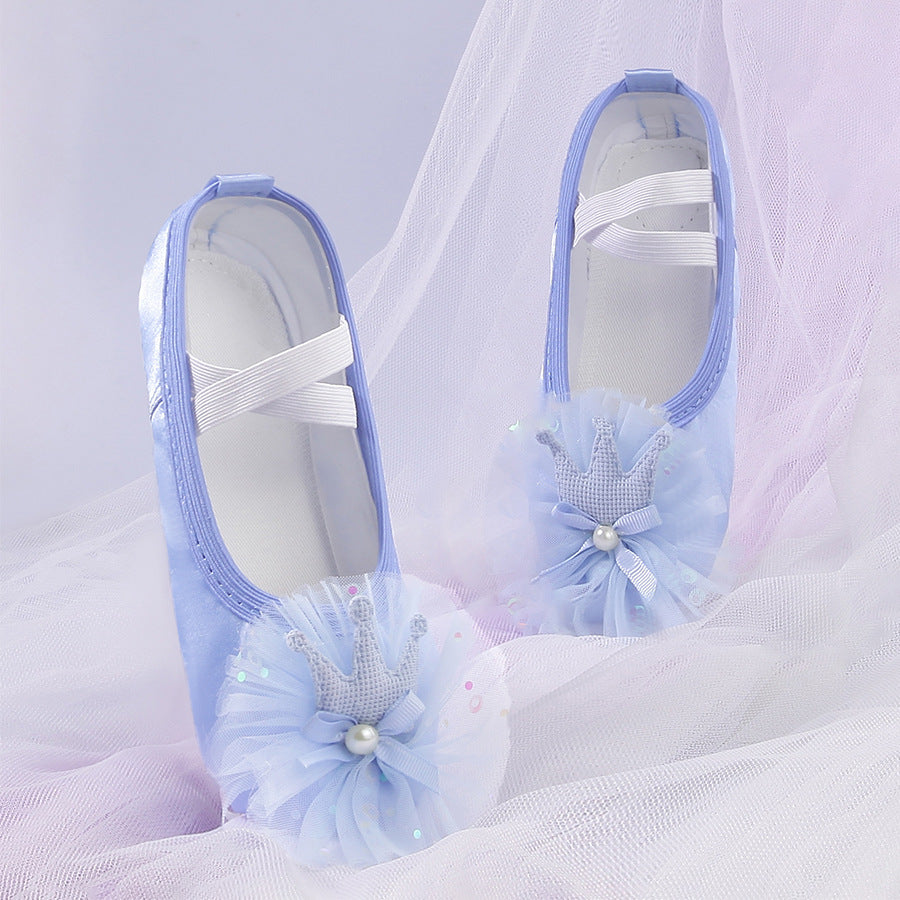Girls' Dance Shoes Soft Bottom Training Shoes Girl Ballet Shoes