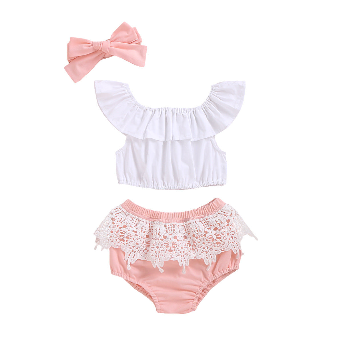 Baby/Toddler Girl 3pc Summer Outfit