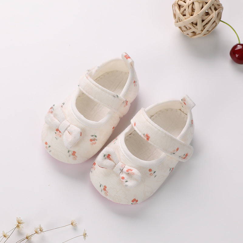 Cotton Toddler Shoes Soft Sole Newborn Baby Shoes 0-12 Months Female Baby Shoes