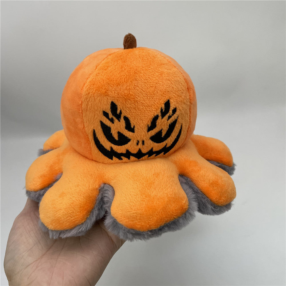 Halloween Gift Pumpkin Figurine Doll Plush Toy