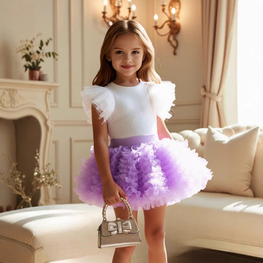 Girls Skirt 2PC Spring Set