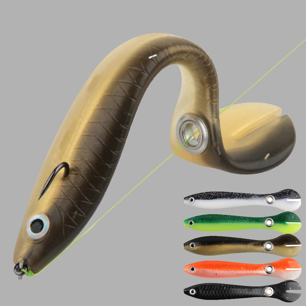 A Mock Lure Can Bounce With Slip Mechanism Artificial Swimming Soft Fishing Bait For Bass Trout Pike - Gift For Dad